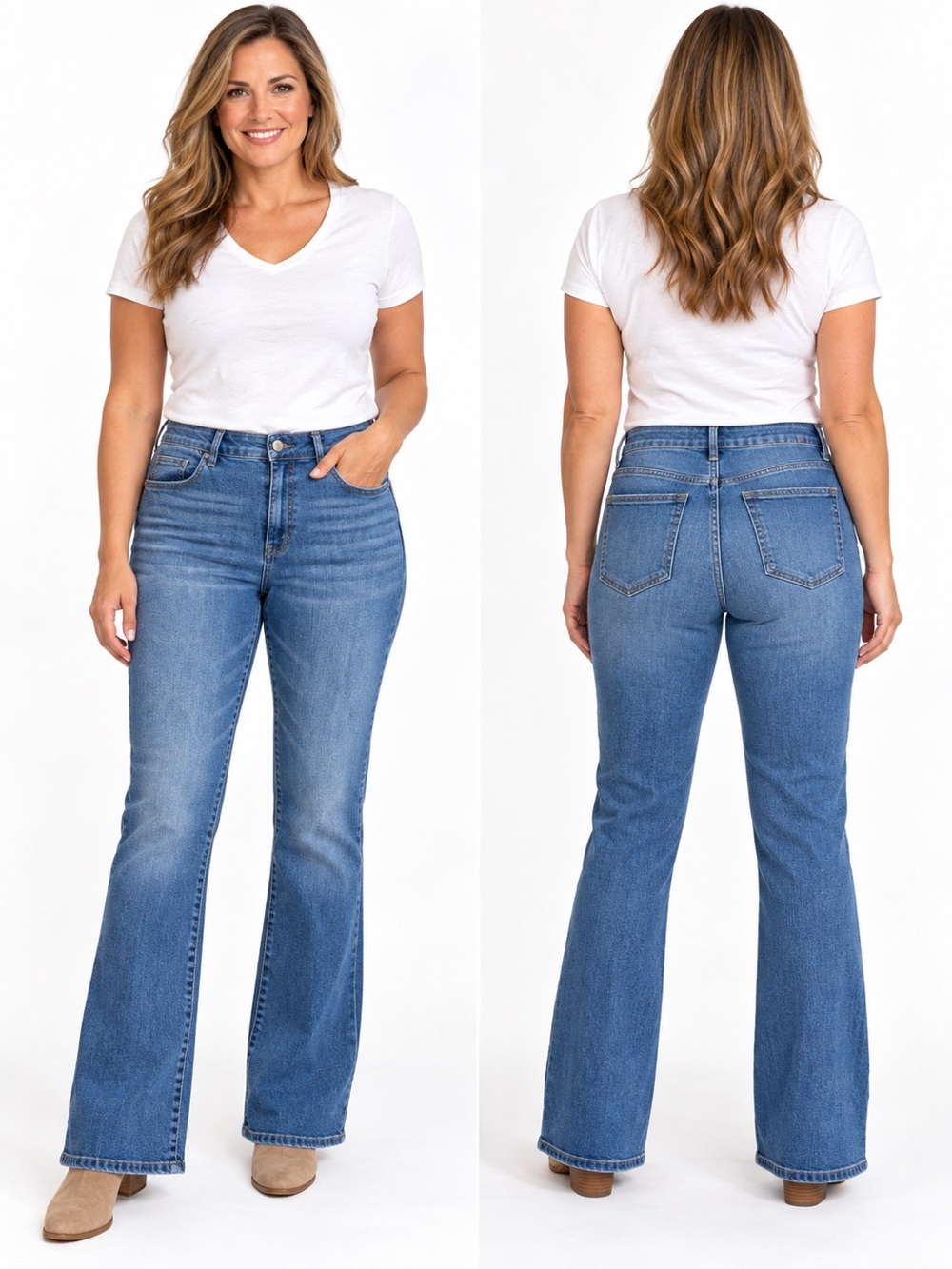 D. Jeans jeans size 12 boot cut